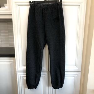 Roots women’s salt and pepper sweatpants